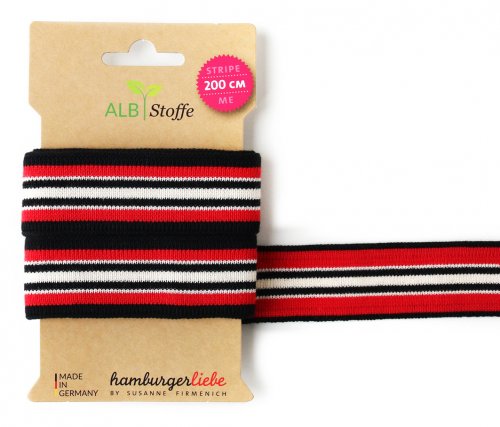Bio Stripe Me - College Col. 31 - Wanderlust - Hamburger Liebe